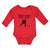 Long Sleeve Bodysuit Baby Got Ice Sports Hockey Player Silhouette Cotton - Cute Rascals