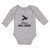Long Sleeve Bodysuit Baby Future Bull Rider Sports Silhouette Boy & Girl Clothes - Cute Rascals