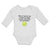 Long Sleeve Bodysuit Baby Grow Want Tennis My Grandpa. Sports Ball Cotton - Cute Rascals