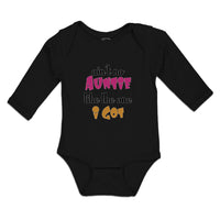 Long Sleeve Bodysuit Baby Ain'T No Auntie like The 1 I Got Boy & Girl Clothes - Cute Rascals