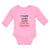 Long Sleeve Bodysuit Baby I Really Really Really Love My Mummy Cotton