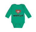 Long Sleeve Bodysuit Baby Chd Warrior Congenital Heart Disease Cotton