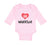 Long Sleeve Bodysuit Baby Chd Warrior Congenital Heart Disease Cotton - Cute Rascals