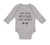 Long Sleeve Bodysuit Baby My Big Brother Has Paws Dog Lover Pet Cotton