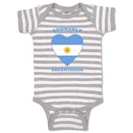 Baby Clothes Adorable Argentinian Heart Countries Baby Bodysuits Cotton