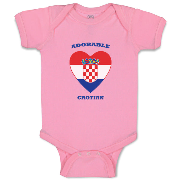 Adorable Croatian Heart Countries