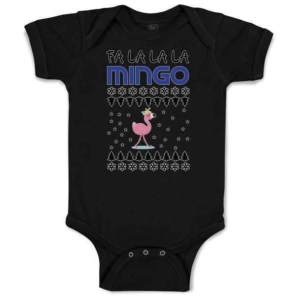 Baby Clothes Pink Fa Lalala Mingo Bird Walking on A Seamless Pattern Cotton