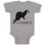 Baby Clothes I Love Ferrets Domesticated Polecat Mammal Baby Bodysuits Cotton