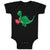 Baby Clothes Valentine Dragon Be Mine Dinosaurs Dino Trex Baby Bodysuits Cotton