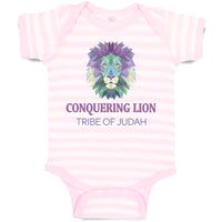 Baby Clothes Conquering Lion Tribe of Judah Safari Baby Bodysuits Cotton