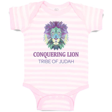 Baby Clothes Conquering Lion Tribe of Judah Safari Baby Bodysuits Cotton