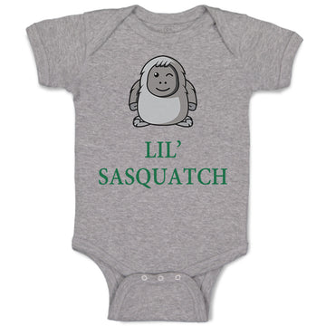 Baby Clothes Lil' Sasquatch Baby Bodysuits Boy & Girl Newborn Clothes Cotton