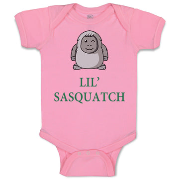 Baby Clothes Lil' Sasquatch Baby Bodysuits Boy & Girl Newborn Clothes Cotton