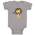Baby Clothes Lion Safari Baby Bodysuits Boy & Girl Newborn Clothes Cotton