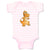 Baby Clothes Orange Dinosaur Dinosaurs Dino Trex Baby Bodysuits Cotton