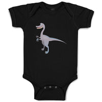 Baby Clothes Dinosaur Smiling Dinosaurs Dino Trex Baby Bodysuits Cotton
