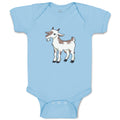 Baby Clothes Goat Female Farm Baby Bodysuits Boy & Girl Newborn Clothes Cotton