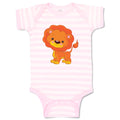 Baby Clothes Baby Lion Safari Baby Bodysuits Boy & Girl Newborn Clothes Cotton