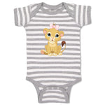 Baby Clothes Baby Lion Girl Safari Baby Bodysuits Boy & Girl Cotton