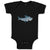 Baby Clothes Shark Smiling Animals Ocean Sea Life Baby Bodysuits Cotton