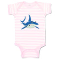 Baby Clothes Shark Angry Funny Ocean Sea Life Baby Bodysuits Boy & Girl Cotton