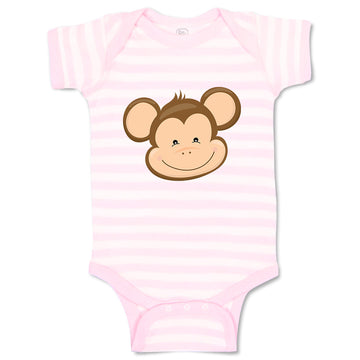 Baby Clothes Monkey Face Safari Baby Bodysuits Boy & Girl Newborn Clothes Cotton