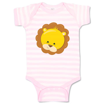 Baby Clothes Lion Face Safari Baby Bodysuits Boy & Girl Newborn Clothes Cotton