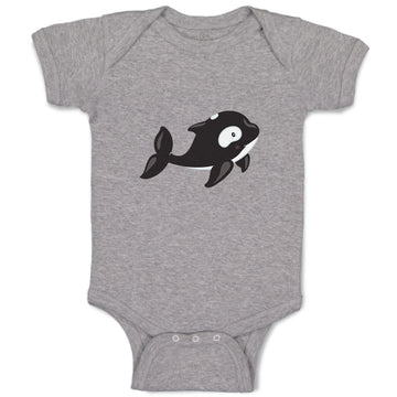 Baby Clothes Killer Whale Ocean Sea Life Baby Bodysuits Boy & Girl Cotton