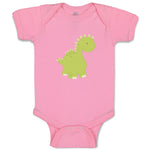 Baby Clothes Dino Green Dinosaurs Dino Trex Baby Bodysuits Boy & Girl Cotton