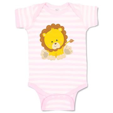 Baby Clothes Baby Lion Safari Baby Bodysuits Boy & Girl Newborn Clothes Cotton