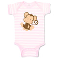 Baby Clothes Baby Monkey Safari Baby Bodysuits Boy & Girl Newborn Clothes Cotton