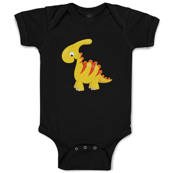 Baby Clothes Baby Dino Red Yellow Dinosaurs Dino Trex Baby Bodysuits Cotton