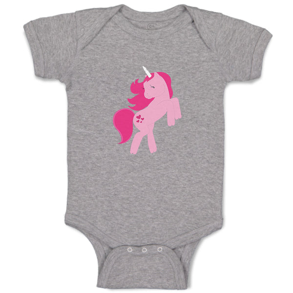 Baby Clothes Unicorn Pink Baby Bodysuits Boy & Girl Newborn Clothes Cotton