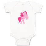 Baby Clothes Unicorn Pink Baby Bodysuits Boy & Girl Newborn Clothes Cotton