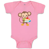 Baby Clothes Monkey Books Safari Baby Bodysuits Boy & Girl Cotton