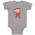 Baby Clothes Monkey Pink T-Shirt Safari Baby Bodysuits Boy & Girl Cotton