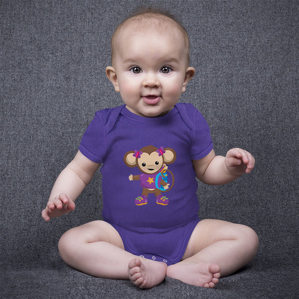 Monkey Purple T-Shirt Safari