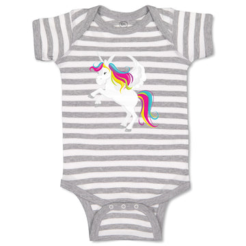 Baby Clothes Pegasus Rainbow Baby Bodysuits Boy & Girl Newborn Clothes Cotton