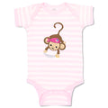 Baby Clothes Monkey Pirate Sword Safari Baby Bodysuits Boy & Girl Cotton