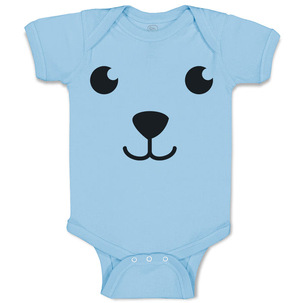 Baby Clothes Teddy Bear Gesture Face Baby Bodysuits Boy & Girl Cotton