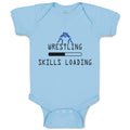 Baby Clothes Wrestling Skills Loading Sport Wrestling Baby Bodysuits Cotton