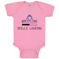 Baby Clothes Wrestling Skills Loading Sport Wrestling Baby Bodysuits Cotton