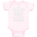 Baby Clothes My Dad Is The World's Best Baseball Coach Baseball Ball Game Cotton