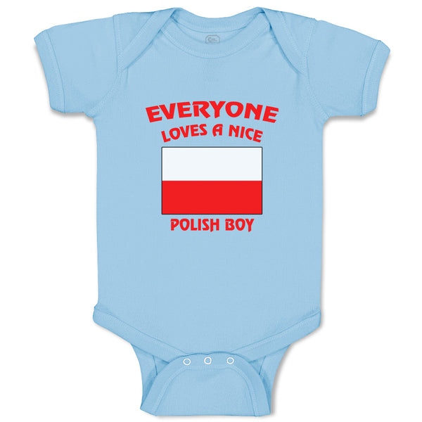 poland baby bodysuit