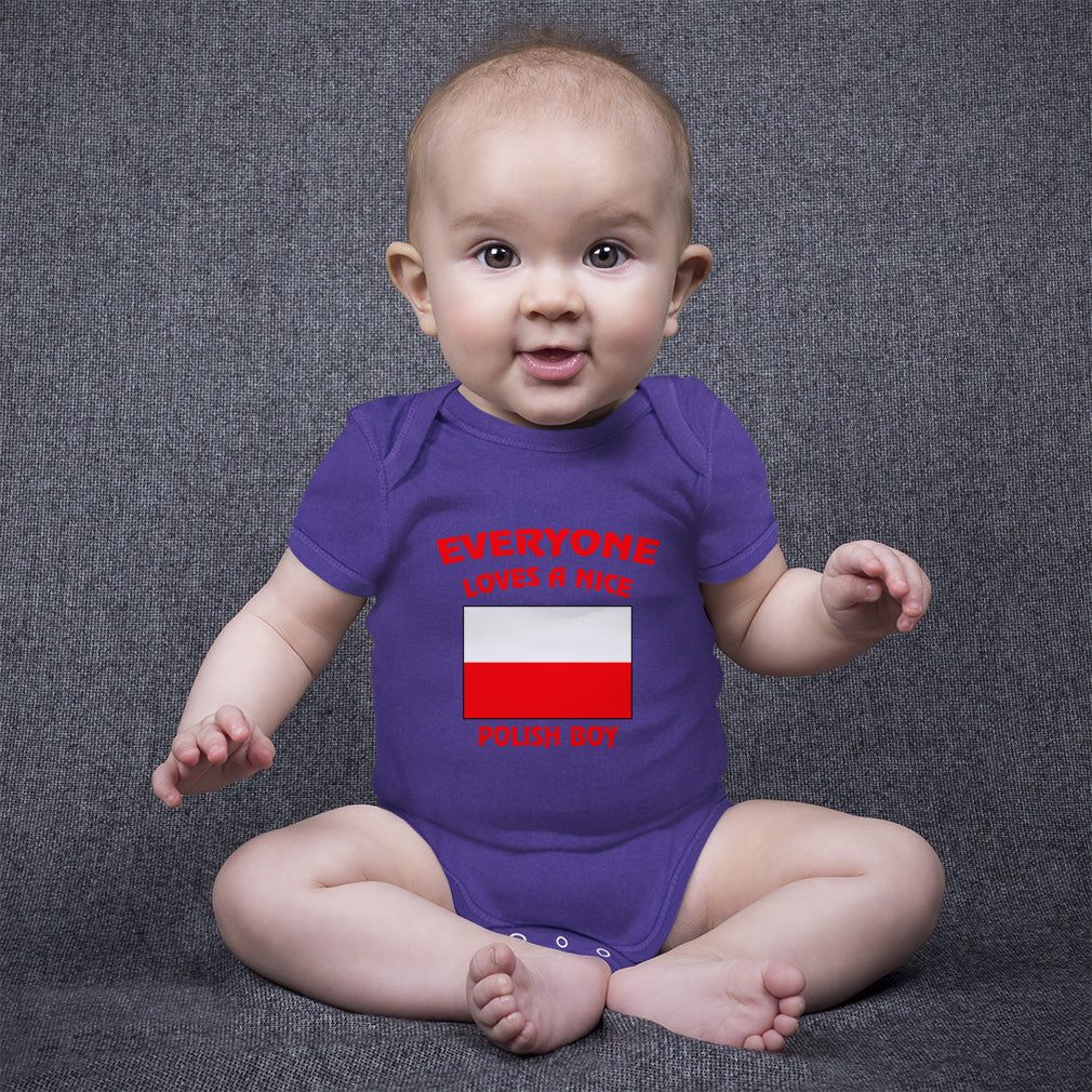 Baby Poland Bodysuit CUTE NOW 'til My Polish Comes Out Gift