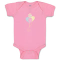 Baby Clothes Rainbow Balloons Birthday Baby Bodysuits Boy & Girl Cotton