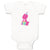 Baby Clothes Dark Pink Dinosaur Birthday Dinosaurs Dino Trex Baby Bodysuits