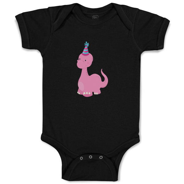 Baby Clothes Pink Dinosaur Birthday Dinosaurs Dino Trex Baby Bodysuits Cotton