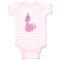 Baby Clothes Pink Dinosaur Birthday Dinosaurs Dino Trex Baby Bodysuits Cotton