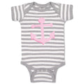 Baby Clothes Anchor Sailing Light Pink Baby Bodysuits Boy & Girl Cotton